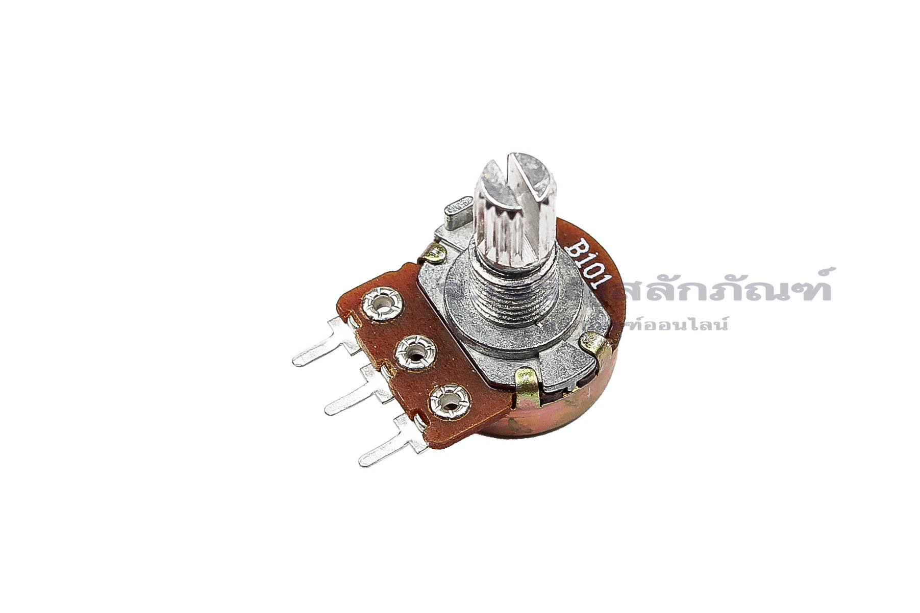 [E] WH148 วอลลุ่ม 3 ขา Volume 100R แกนยาว 15 mm